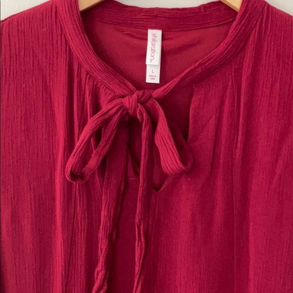 Red lines dress - Picture 3 of 3